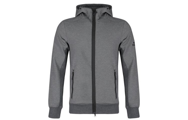 Adidas Jackets Men s Gray Hooded Moderate Other DW4594 L