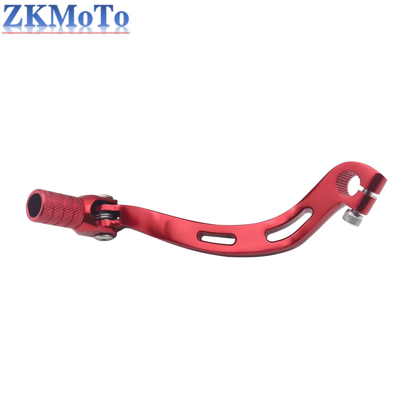 Motocross CNC Gear Shifter Shift Lever For Honda BETA 250 300 350 390 400 430 450 480 498 500 RR Xtainer 2010-2019 Dirt Bike BETA 7170 red