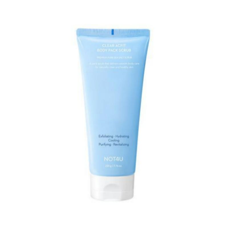 Not4U Clear Acfit Body Pack Scrub 220g