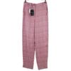 Unused Check Pattern Slacks Pants 36 Reddish Women Used