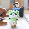 Cat Plush Keychain Cute And Fluffy Stuffed Kitty Bag Charm Soft Doll