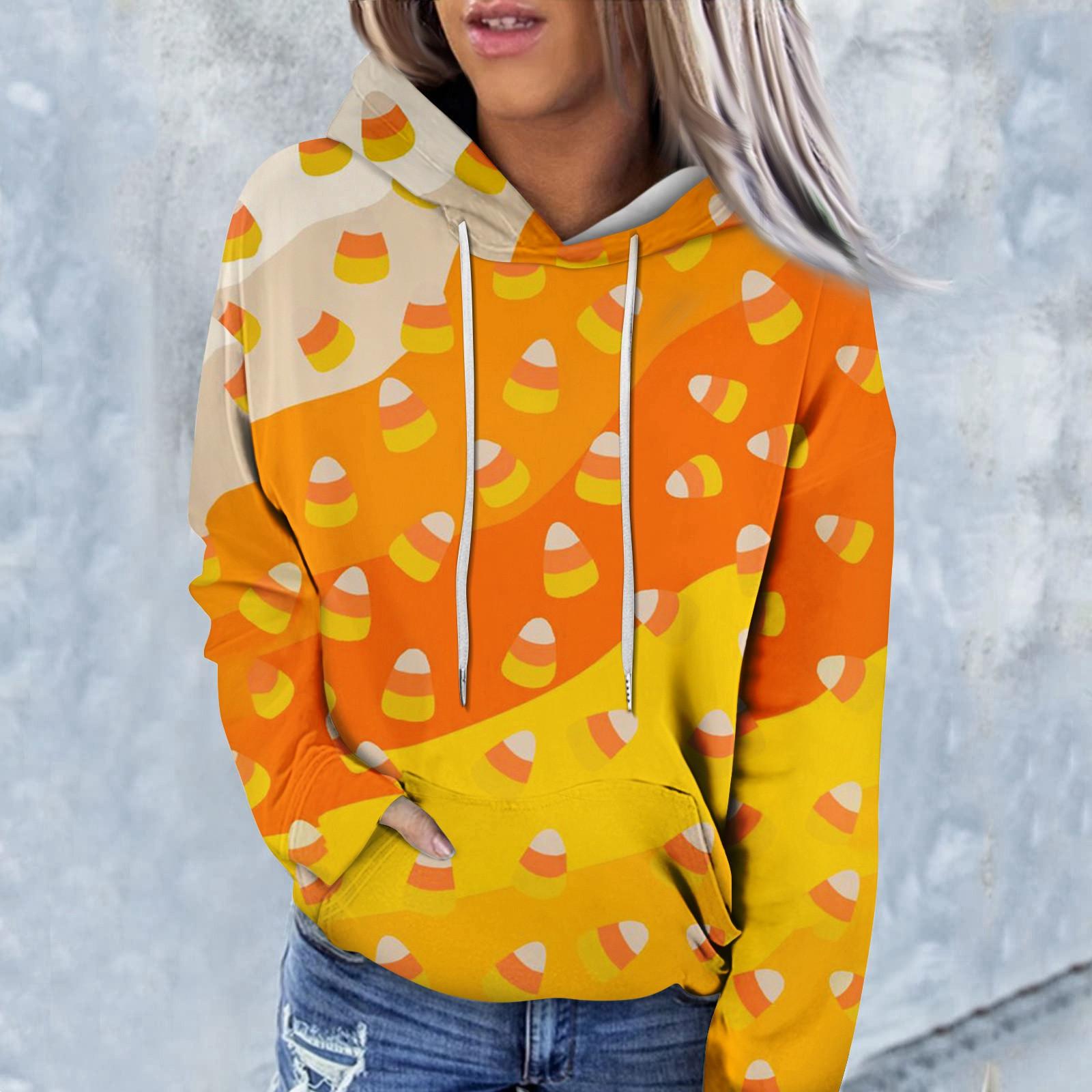 

Женская модная повседневная блузка с круглым вырезом и коротким рукавом с принтом XXL жёлтый