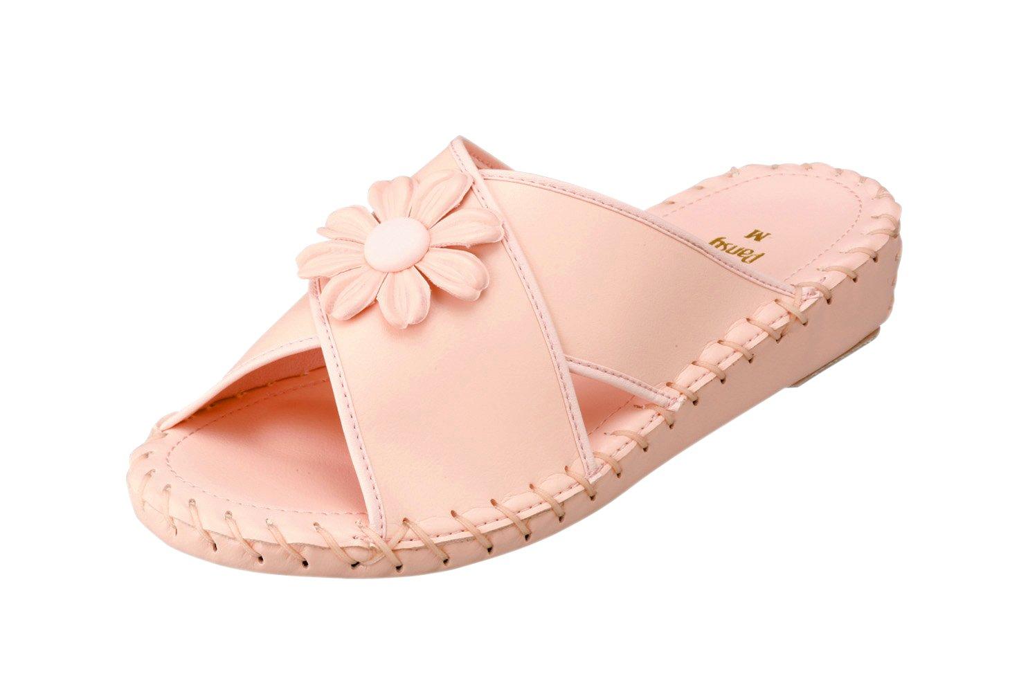 

Анютины глазки 9370 Комнатные тапочки RoomPansy для помещений, розовые, M, розовый