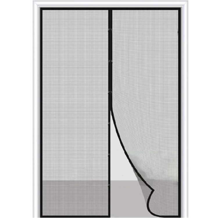 Quick Setup Magnetized Door Curtain, AntiInsect Meshes, for Home and Office, Size 210cm