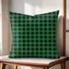 Happy St Patricks Day Cushion Cover Natural Linen Organic Fabric DoubleSided Printing Couch Pillow Covers Home Decor