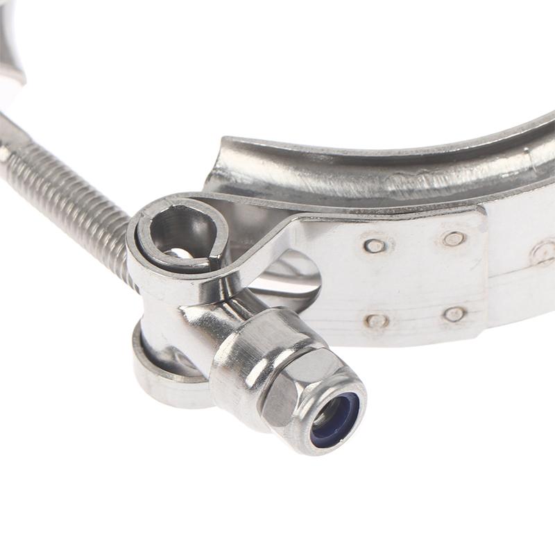 304 Stainless Steel 2-4 Inch Quick Release V Band Clamp Turbo Exhaust Pipe V-Band Clamp V Clamp Clip