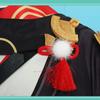 Auswirkungen Kaedehara Kazuha Cosplay Kostüm Halloween Karneval Samurai Kostüm Perücke