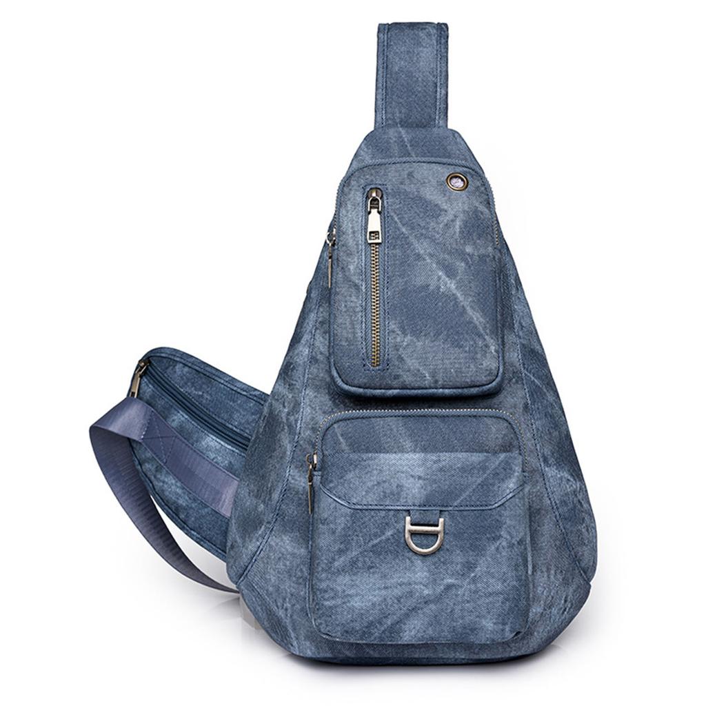 Multifunctional Chest Bag Sling Bag Backpack Large Chest Pocket Shoulder Backpack Casual Daypacks Crossbody Bag for Women