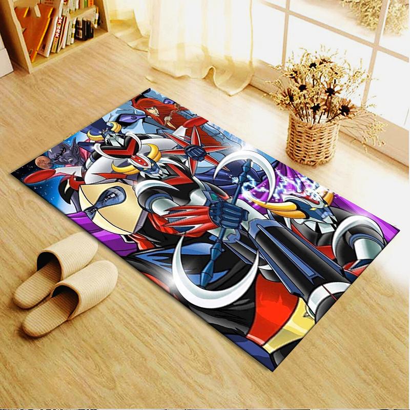 2025 New Grendizer Goldorak Anime Carpet Rug for Living Room Bedroom Home Sofa Decoration,Kids Play Non-slip Floor Mat 30