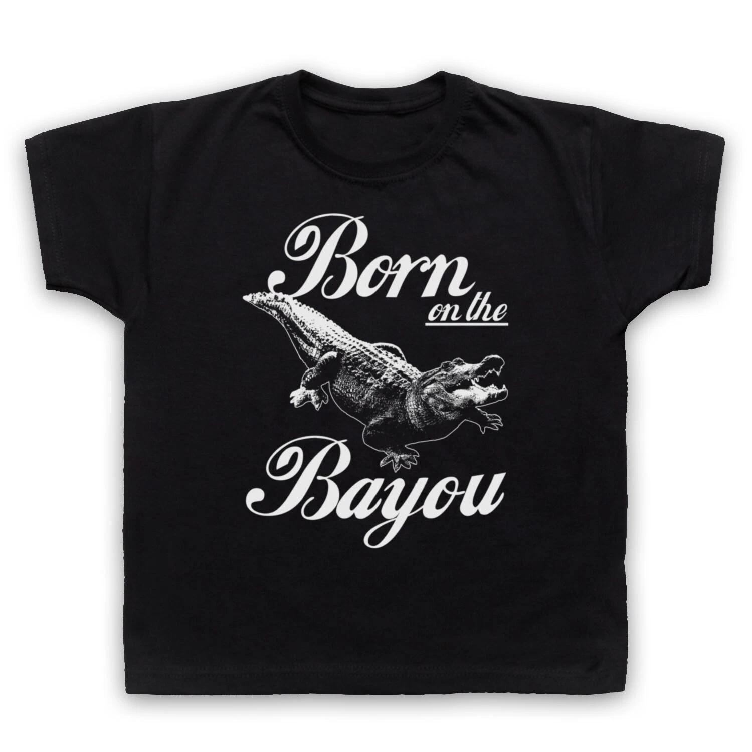 BORN ON THE BAYOU CCR CREEDENCE FOGERTY UNOFFICIAL BAND KIDS CHILDS T-shirt 130