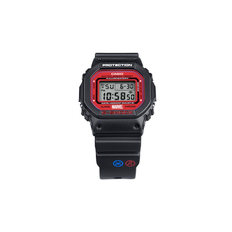 

Casio G-SHOCK Series Spider-Man Gift Box Fashionable Simple Quartz Movement Resin Strap Japanese and Korean Watch Men s Watch Gray DW-5600SPIDER-1PR серый