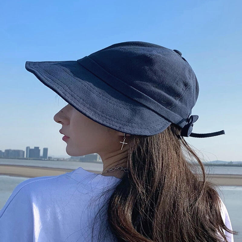 Beluha Back Ribbon Bucket Hat Bucket Bonnet