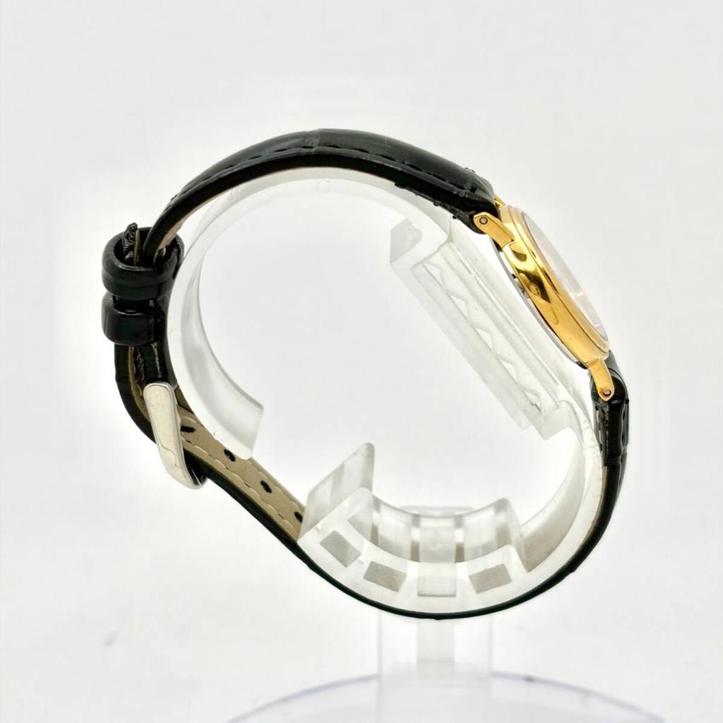 SEIKO Exceline Watch Gold 363228 New Strap [New Battery] Ladies' 7321-0070
