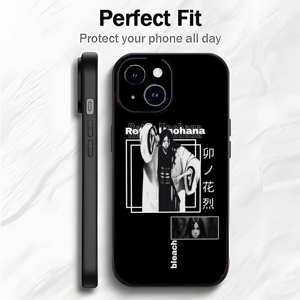 Anime B-Bleach U-Unohana Retsu Phone Case Phone Case Soft Packaging Lightweight For iPhone17 16 15 14 13ProMax