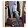 Mary Jane red Shoes for Women  Retro Flat Women's Single Shoes Soft and Comfortable Ballet Shoes Women Zapatos De Mujer