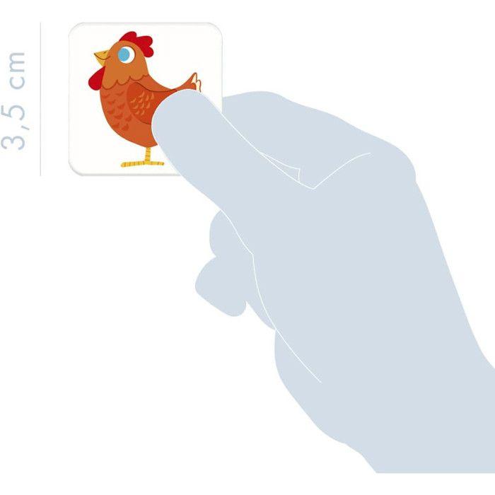 Loto Animaux familiers - Mandarine - Jeu éducatif - Intérieur - Enfant - Mixte - 24 mois - 2 ans