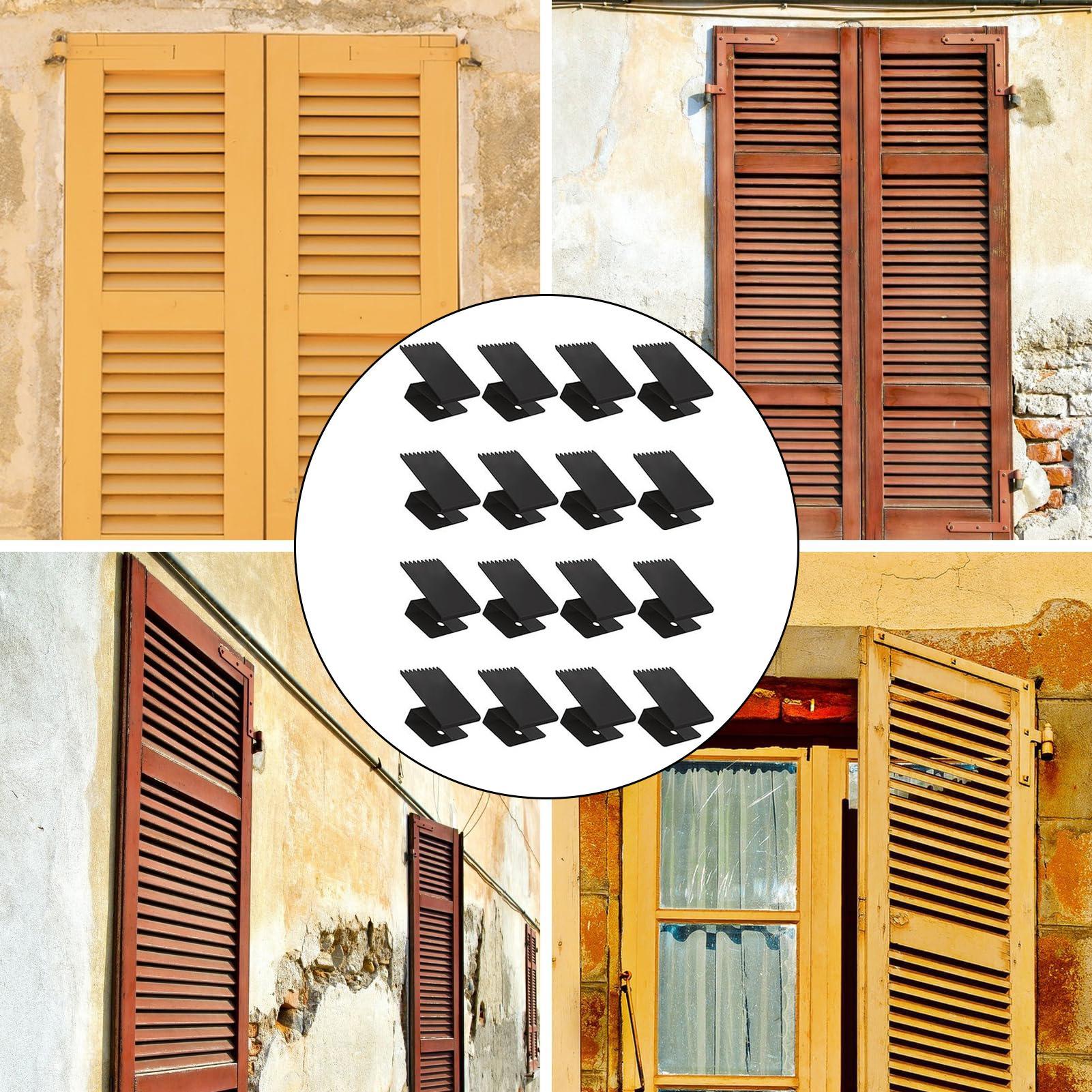 

Strong Wind Clips For Plywood Heavy Duty Reusable 16 Pieces Strong Wind Plywood Window Clips For Wood Concrete Brick 1/2-Inch A