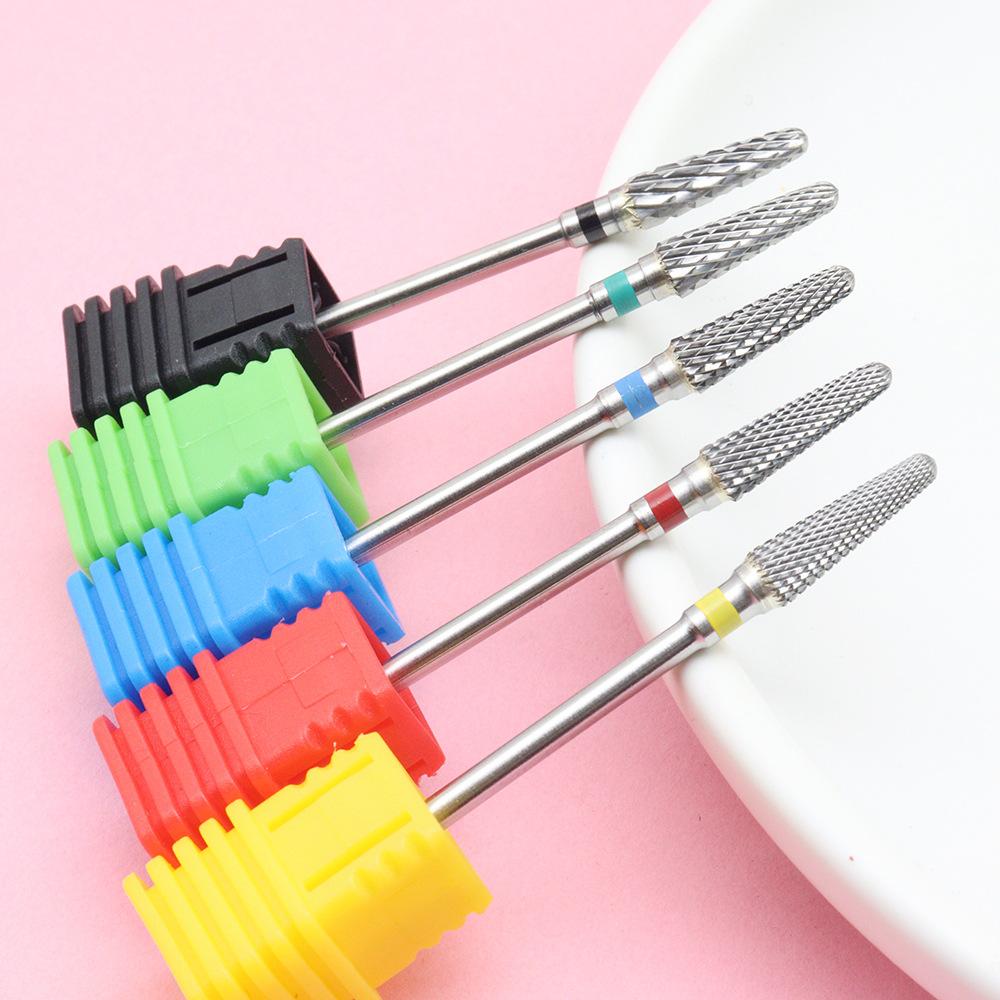 5Pcs/Set Tungsten Steel Drills Dental Tooth Polishing Grinding Head Multi-Functional Grinding Tool Drill For Dental Clinics