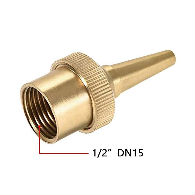 BAAJ-24 PCS Fountain Nozzle Head G1/2 DN15 Adjustable Direction Jet Water Spray Sprinkler Head For Garden Pond Amusement Park