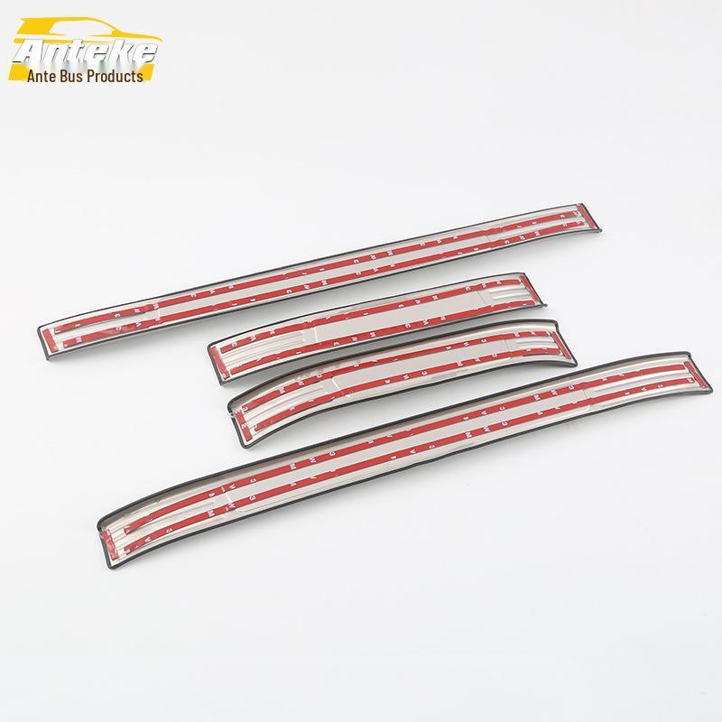 Fits 18 XC60 Models: Sill Trim Bright Strip, Bumper Trunk Welcome Pedal, Anti-Scratch Trim