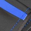 Car Steering Wheel Micro Leather Cover For Nissan 350Z 2003 - 2009 Blue Stripe
