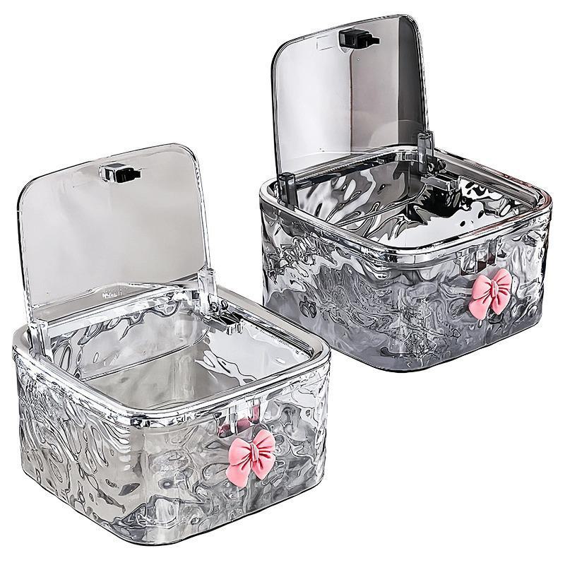 Large Capacity Hair Accessory Storage Box for Girls and Babies Organize Hair Ropes Bands Clips Pins Jewelry