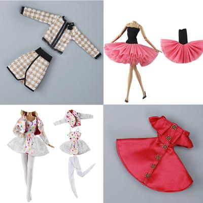 Handmade Princess Dresses for 11.5 Inches Dolls Ballet Dress Set 1/6 Doll Clothes And Accessories Toys for Kids Dressing Up Fun