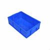 Stackable Turnover Container Sturdy Industrial Tote with Lid Reinforced Structure Rectangular
