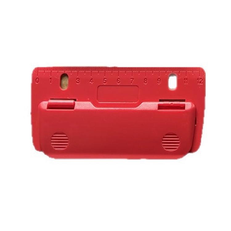 

Mini 2 Hole Puncher 2 Hole Binding Machine Easy Paper Puncher Organization Punch Machine for Office School and Home Use красный
