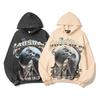 Godspeed 2025 Fall Winter Cotton Hoodie Streetwear Oversized Graphic Print Sweatshirt Men