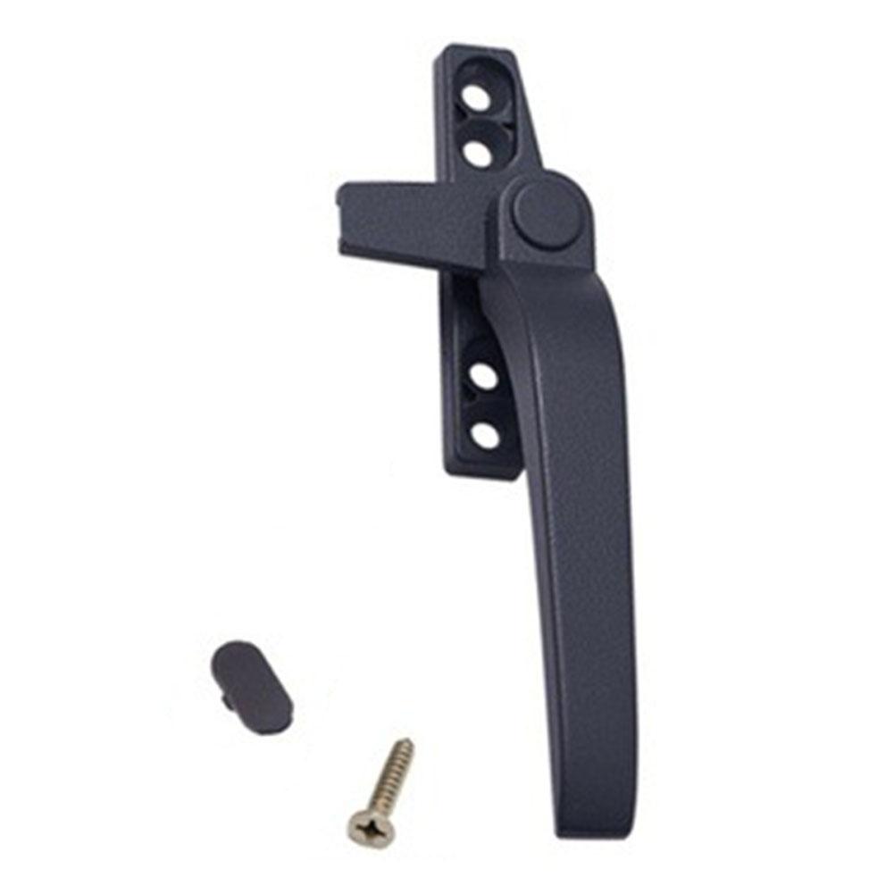 

With Lock Casement Handle 142*15mm Silver Gray White Black Dark Gray Old-Fashioned Easy Installation Finely Crafted