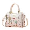 Women’s Trendy Light Luxury Printed Top Handle Bag, Fashion Shoulder Crossbody Purse For Birthday & Valentine’s Day Gift