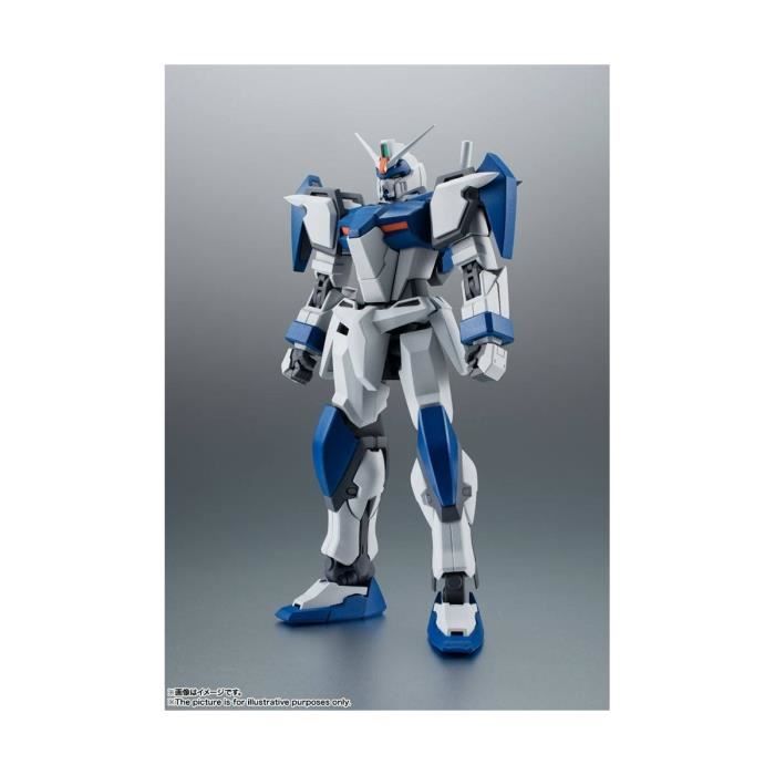 Figurine Robot Spirits GAT-X102 DUEL GUNDAM Ver. A.N.I.M.E. - Bandai Tamashii Nations - Blanc - 14 Ans