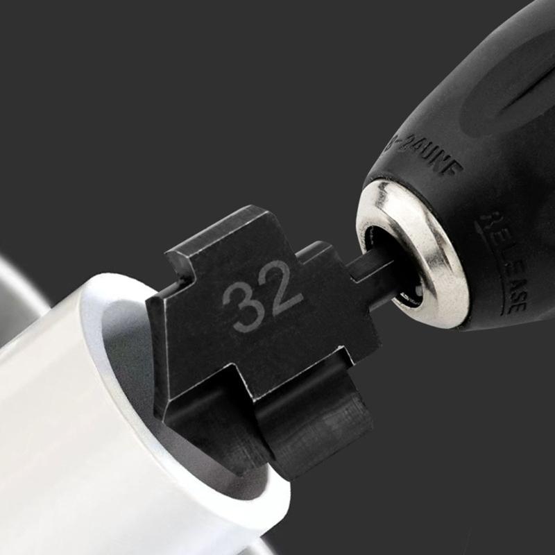 20/25/32mm Stufenbohrer zum Aufweiten von Wasserrohren zum Ansen von Rohren Gefertigt aus 40Gr Stahl Effizientes Bohren