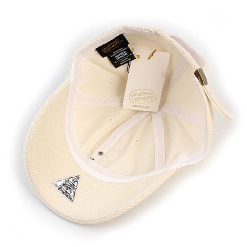Universal Chemistry Corduroy Ivory Short Brim Ballcap Short Brim Ball Cap