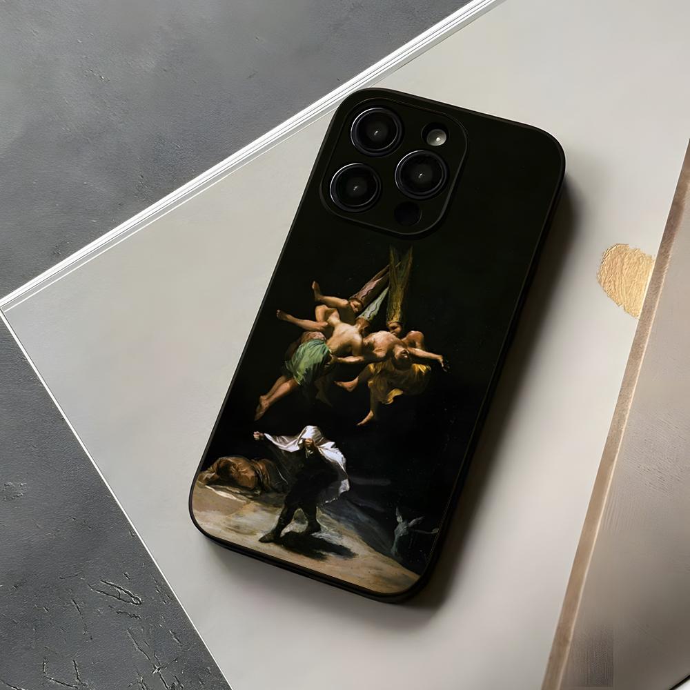 Spain Francisco Goya Art Phone Case For Iphone 15 16 12 14 Se 2020 2022 Pro Excellent Max 11 13 Xr X Xs Plus Funda Shell Cover