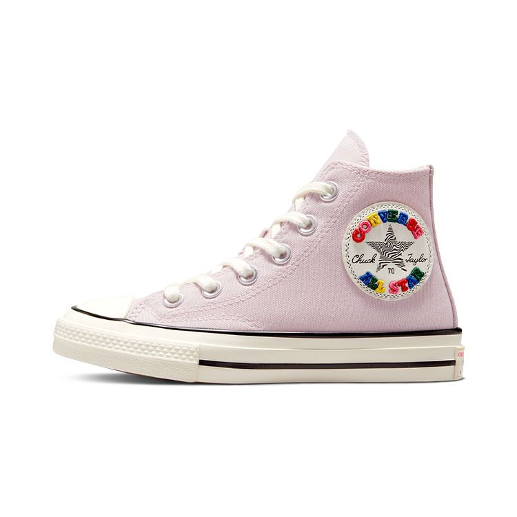 Converse Chuck Taylor All Star 1970s Comfortable Lightweight Durable High-Top Canvas Shoes Kids Sneaker Pink A01047C