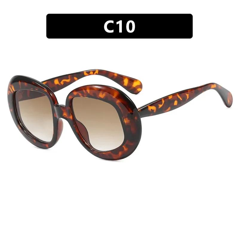 Vintage Round Spectacle Frame Women Luxury Oval Anti Blue Light Glasses Frame Retro Fashion Men Sunglasses