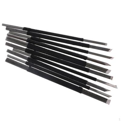 10 Pieces/ Graver Cutter Wood Carving Carved Woodcuts Tools