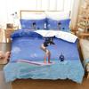 3D Surf Riding Bedding Set Duvet Cover With Pillowcase Twin Full Queen King Size Soft Comfortable Bed Linen