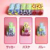 Miaomyao Erasers for Elementary School Students Erasers Stationery Assorted Set of 12 Featuring and Sports Ball Designs - High-Performance - - -