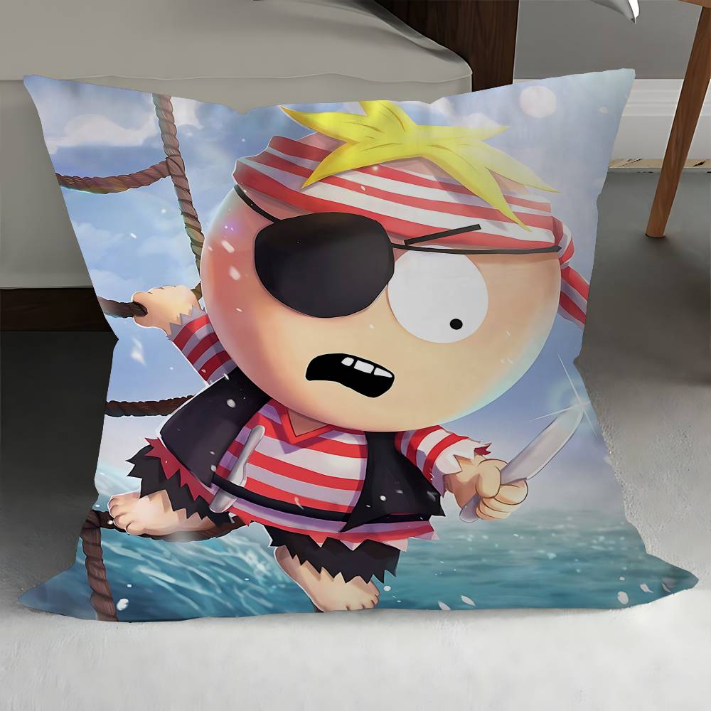 Anime South Park Butters Pillow Cover For Bedroom Room And Living Room Sofa Decorative Cushion Cover
