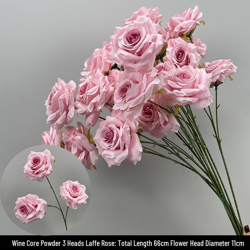Wedding Pink Series Peony and Rose Artificial Flowers for Decorations