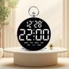New LED Electronic Clock Multi-function Creative Clock Student Desktop Digital Clock Plug-in Alarm Clock 8029
