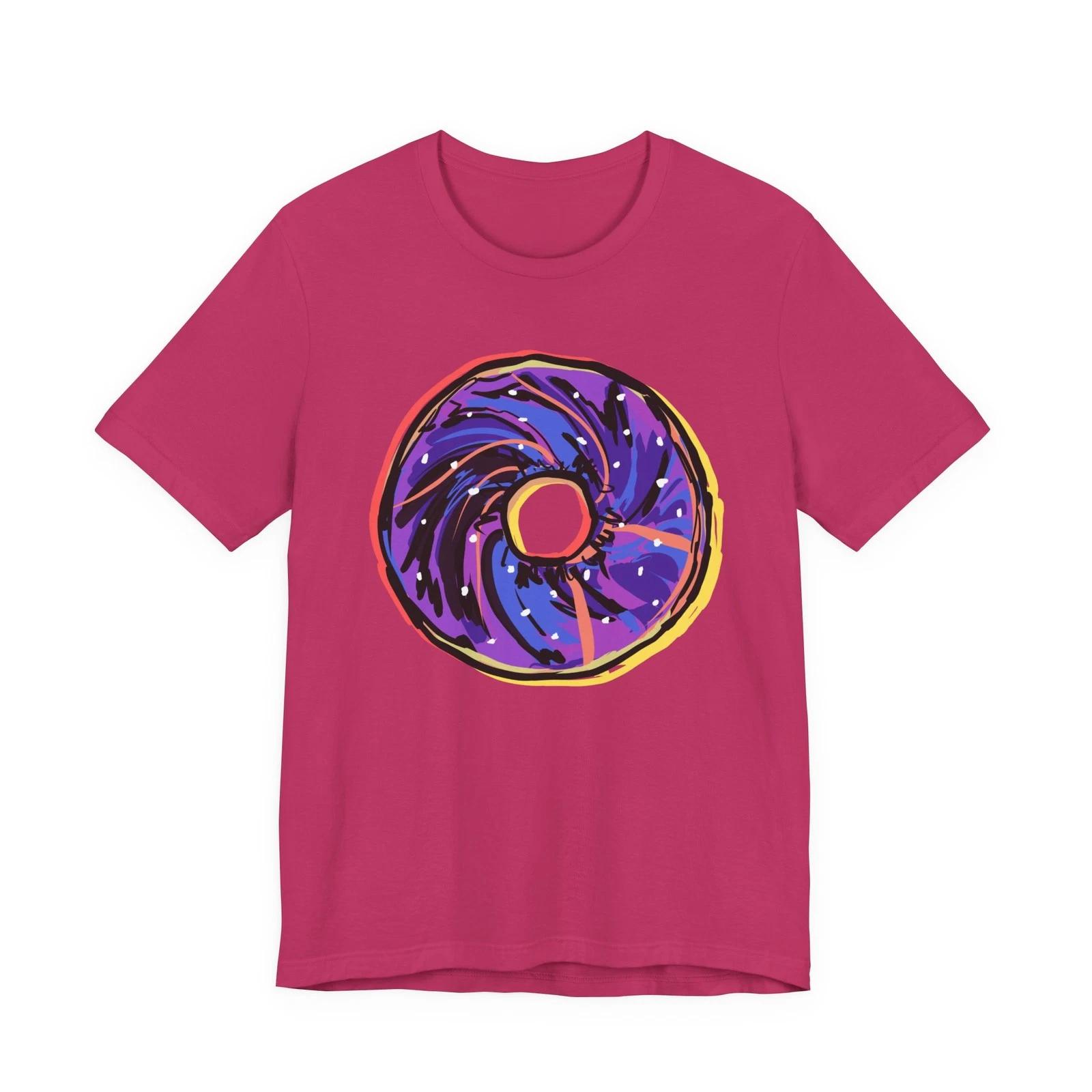 Galaxy Spiraled Purple Pink Donut Shirt | Cute Shirt | Gift Shirt for Mom 4XL
