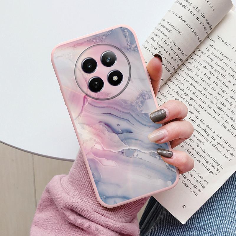 Luxury Case For Redmi 14C 4G 14R 5G A4 Note 14 Pro 5G Poco C75 Fundas Marble Art Pattern Soft TPU Protection Cover Shockproof