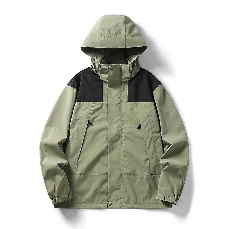 

Unisex Windproof Waterproof Outdoor Jacket for Climbing and Hiking - Spring & Autumn Style 3XL