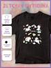 Children's T-shirt with Unicorn Print - Stickers
