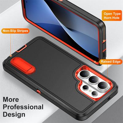 3IN1 Shockproof Stand Case For Samsung S26 S25 S24 S23 Plus Ultra A17 A36 A56 A15 Heavy Duty Rugged Hybrid Military Cover Funda