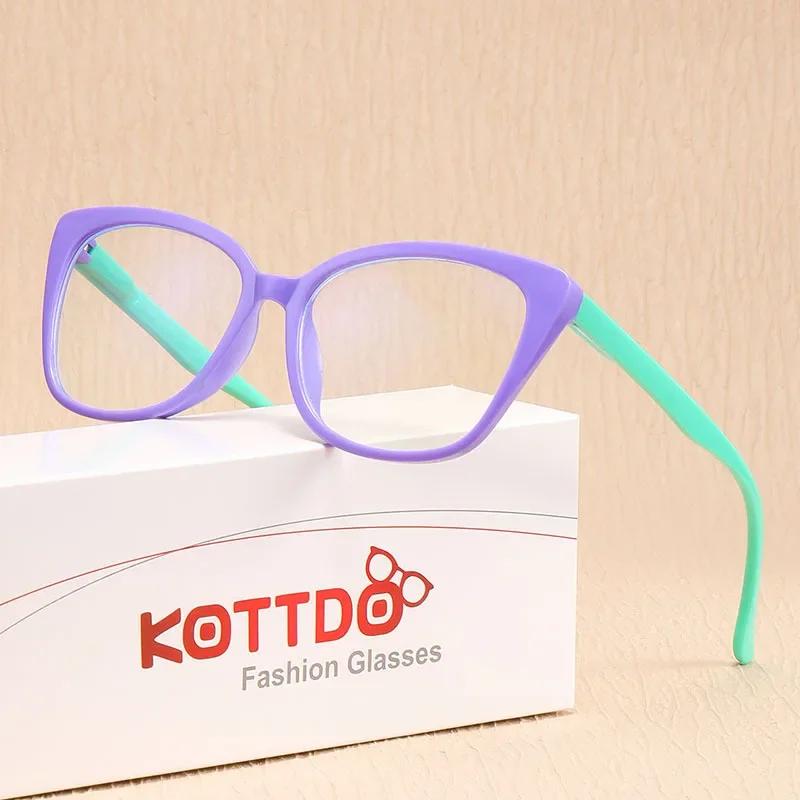 New Retro Women's Cat Eye Reading Glasses Patchwork Color Fashion Farsightedness Presbyopia Glasses Men's Reading Glasses